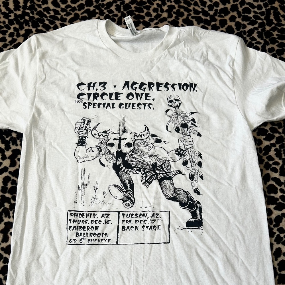Channel 3 Agression VintageFlyer Tee